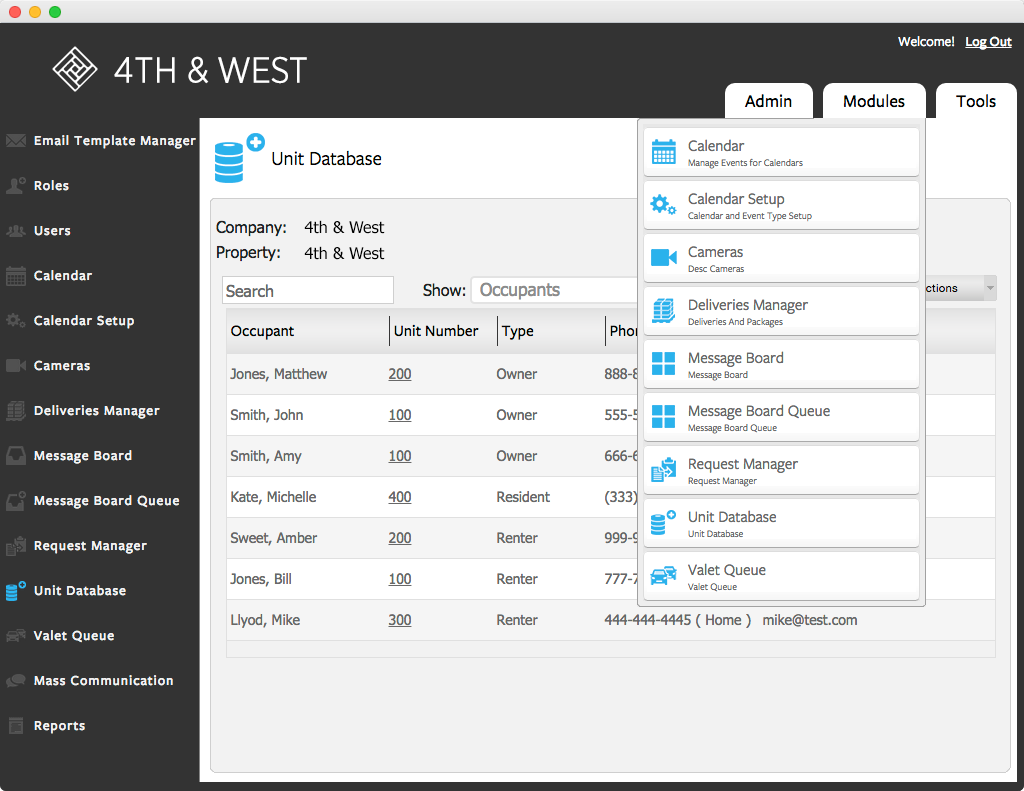 Residential-Admin-Tools